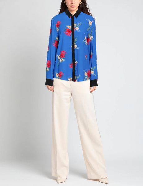 RC-7976W DESIGNER SIGNATURE FLORAL PRINT 2-PLY VISCOSE. ROBERTO CAVALLI. ITALY