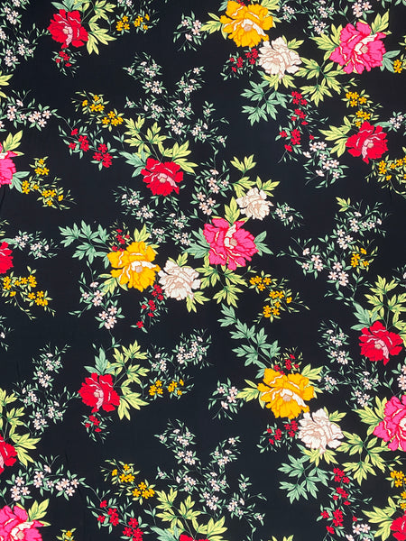 RV-7905W FLORAL PRINT VISCOSE CREPE. ITALY