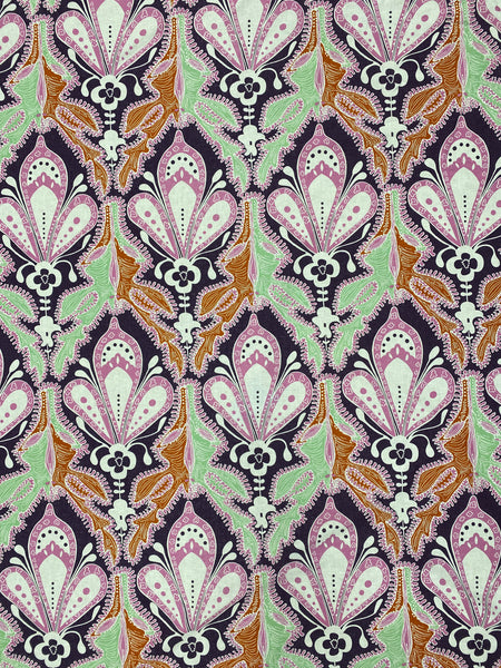 LI-7935W DESIGNER WASHED LOOK PRINTED LINEN COTTON. ZARA. ITALY