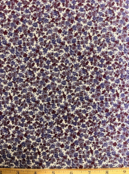 CP-9035W-A LIBERTY LOOK FLORAL PRINT COTTON POPLIN. ITALY.