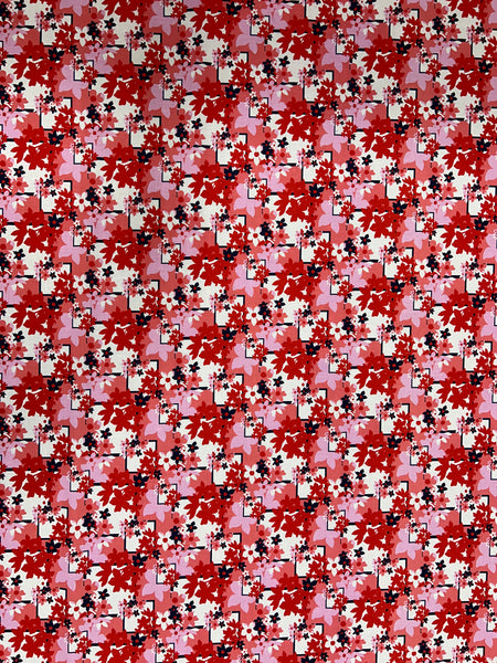 CP-9034W FLORAL PRINT COTTON LAWN. ITALY.