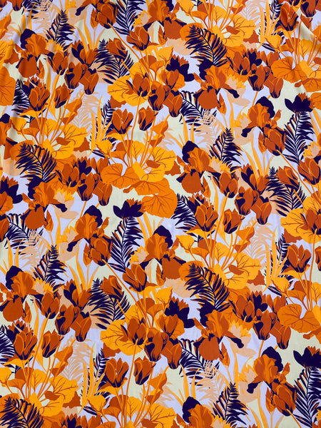 RIF-131 VISCOSE CREPE. A CUT OF 2 YARDS. ITALY