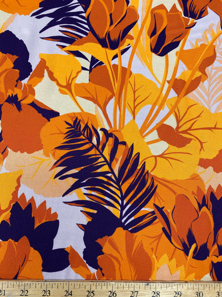 RIF-131 VISCOSE CREPE. A CUT OF 2 YARDS. ITALY