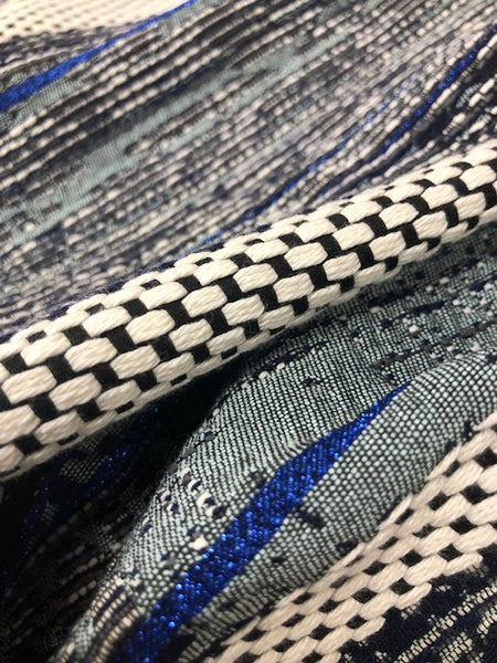 MB-7688W METALLIC FLAT BOUCLE JACQUARD. FRANCE