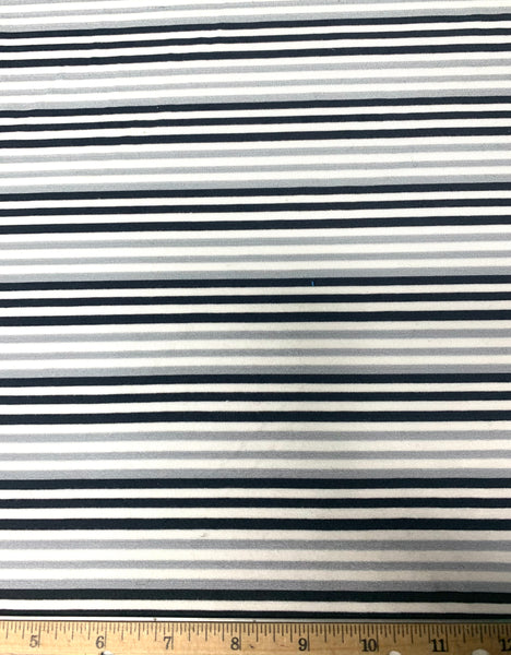 STRIPE DESIGN ACTIVEWEAR JACQUARD KNIT FROM FRANCE