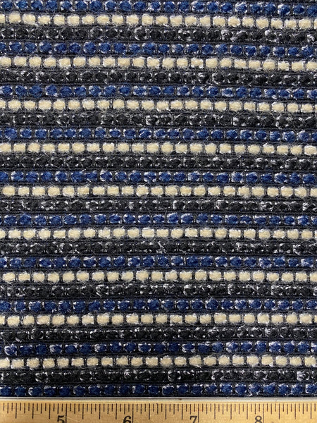 WC-7422W CHANEL LOOK WOOL METALLIC BOUCLE COATING. ITALY