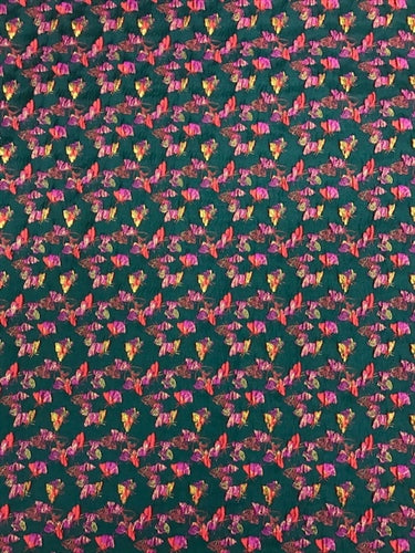 MB-7302W THE MONARCH BUTTERFLY METALLIC JACQUARD. FRANCE