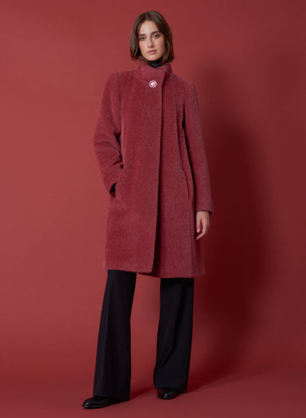 WC-7677W ALTA MODA WOOL ALPACA BLEND COATING. ITALY