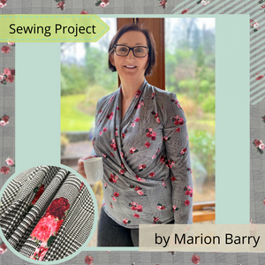 "Jersey Blouse" Sewing Project by Marion Barry