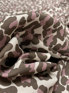RV-7826W LEOPARD PRINT SILKY TOUCH VISCOSE TWILL. ITALY
