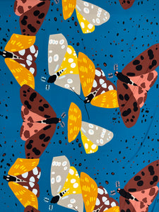 RV-8016W LANTERNFLY PRINT VISCOSE CREPE. ITALY