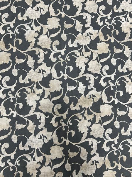 RV-9067W TOILE DE JOUY  FLORAL PRINT COTTON LAWN. ITALY.