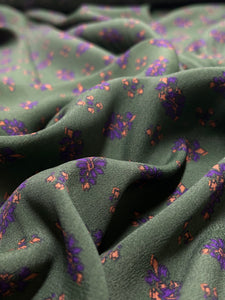 RV-8034W FLORAL DAMASK PRINT VISCOSE CREPE. ITALY