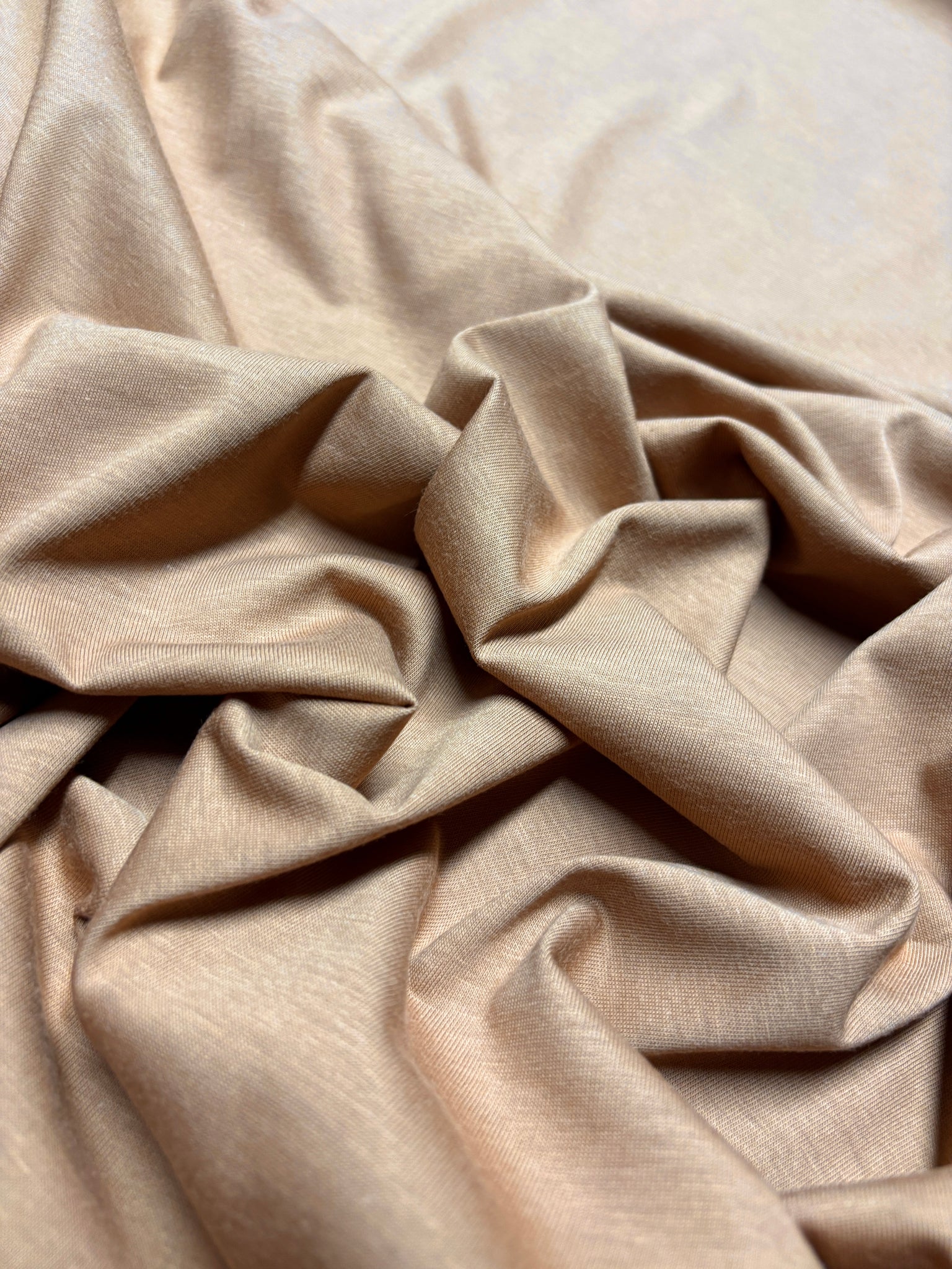 CK-9134W DESIGNER DESERT SAND COTTON JERSEY KNIT. GUCCI. ITALY