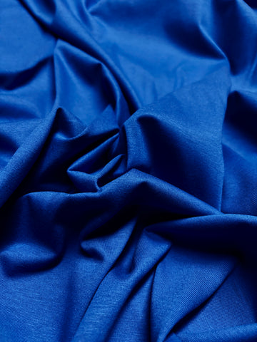 CK-9137W DESIGNER ROAYL BLUE COTTON JERSEY KNIT. GUCCI. ITALY