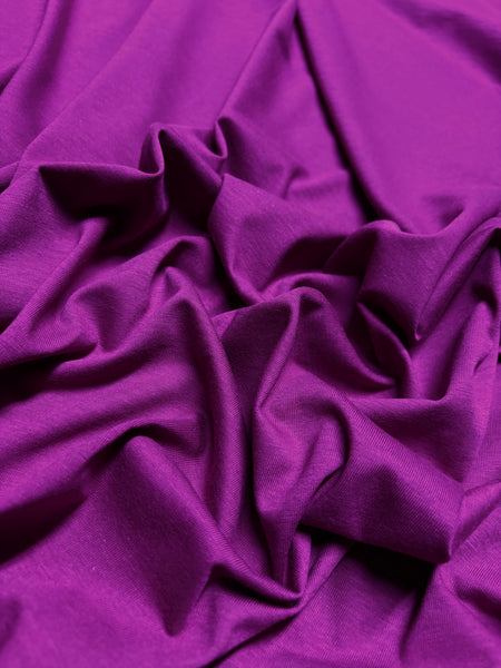 CK-9136W DESIGNER MAGENTA COTTON JERSEY KNIT. GUCCI. ITALY