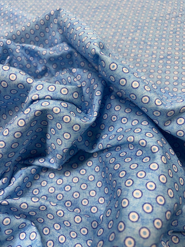 RV-9065W DIGITAL DOT PRINT COTTON KNIT. ITALY.