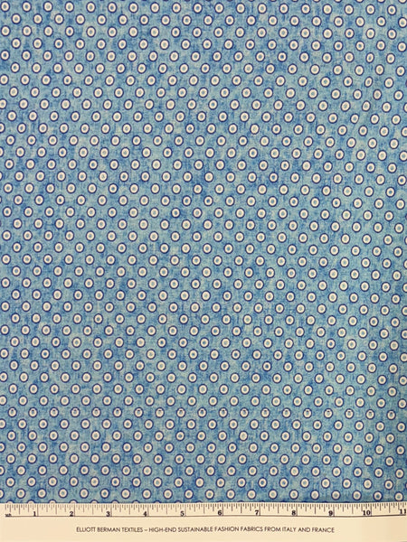 RV-9065W DIGITAL DOT PRINT COTTON KNIT. ITALY.