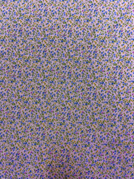 RV-9070W-B LIBERTY FLORAL PRINT COTTON POPLIN. ITALY.