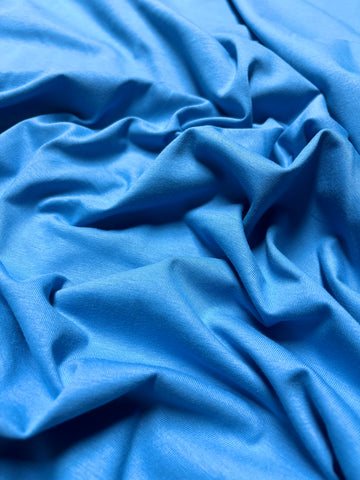 CK-9133W DESIGNER SKY BLUE COTTON JERSEY KNIT. GUCCI. ITALY