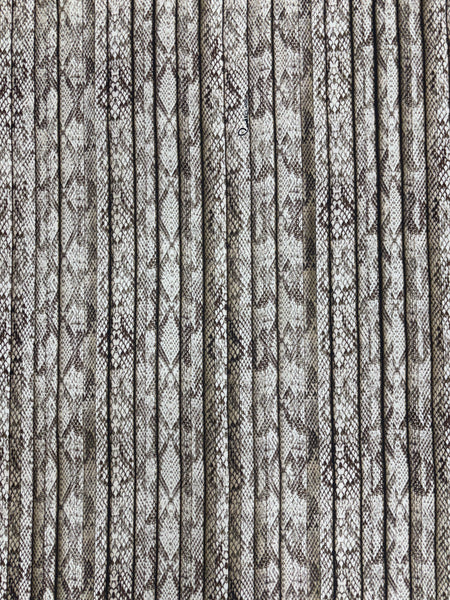 RV-9063W DSIGNER SIGNATURE PYTHON PRINT VISCOSE CHARMESUE. ROBERTO CAVALLI. ITALY.
