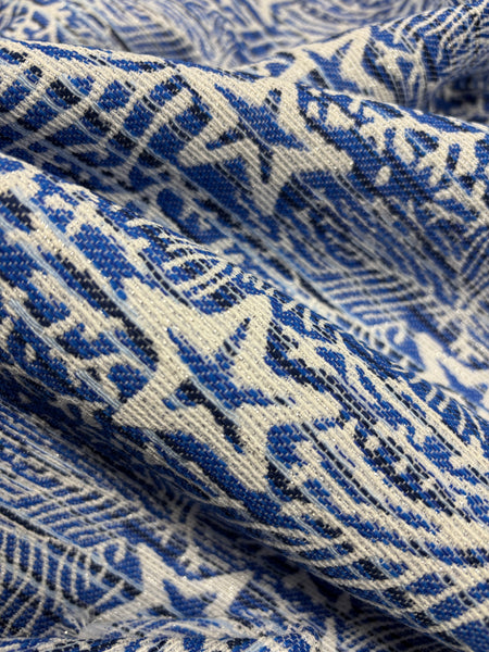 MB-7202W-C METALLIC CORAL REEF DESIGN JACQUARD. FRANCE