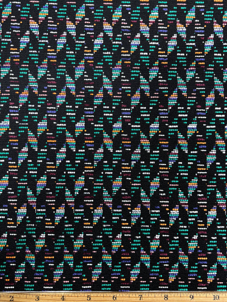 MB-7200W-A METALLIC REVERSIBLE GEO DESIGN JACQUARD. FRANCE