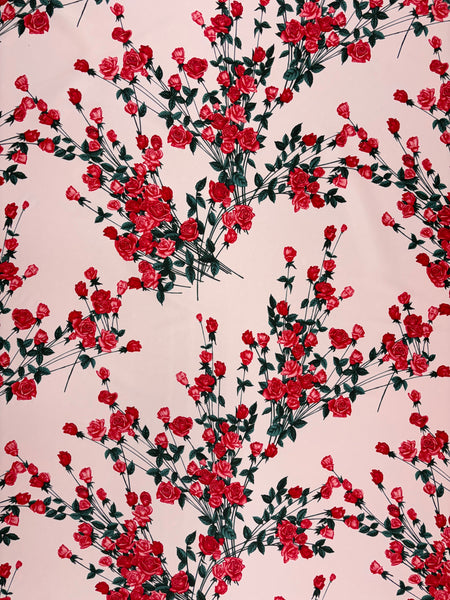 S-9057W DESIGNER SIGNATURE PRINT FINE SILK FAILLE. EMANUEL UNGARO. ITALY