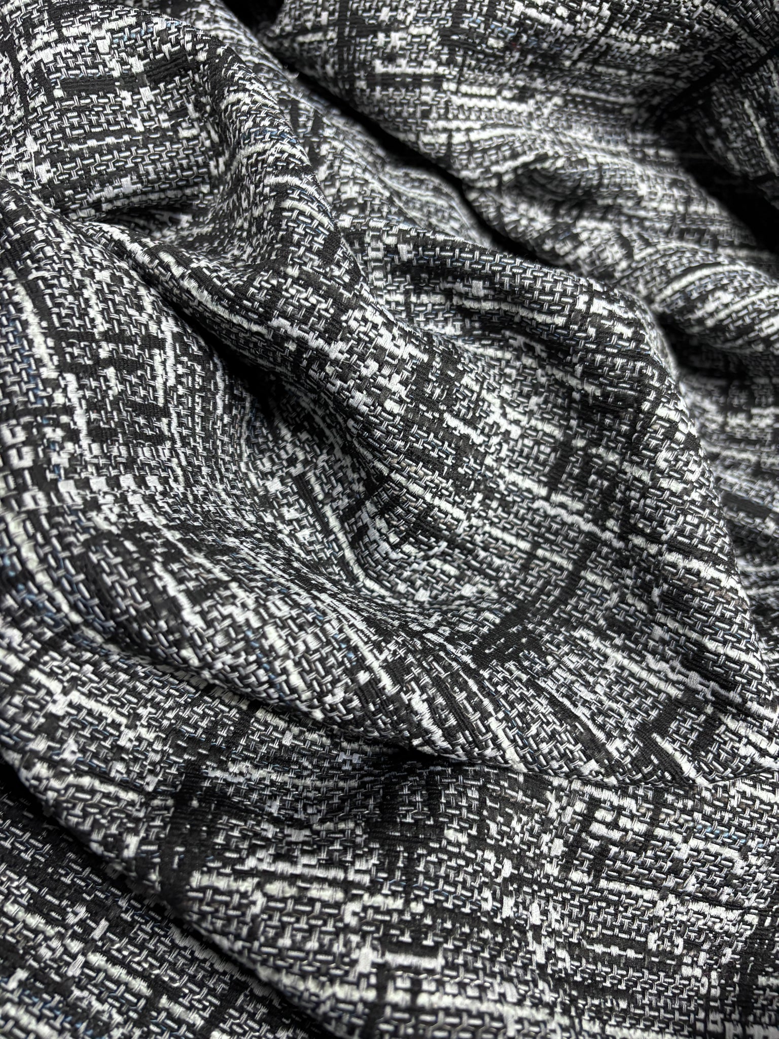 MB-2096W REVERSIBLE TWEED FLAT BOUCLE JACQUARD. FRANCE