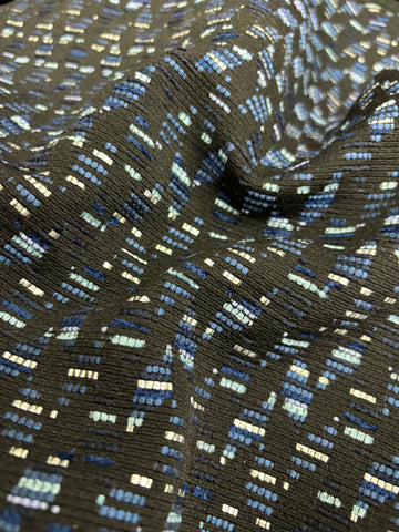 RIF-114 METALLIC JACQUARD. A CUT OF 1 YARD. ITALY