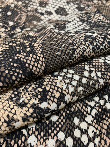 BFS-206 PYTHON PRINT VISCOSE CREPE HAND. ITALY