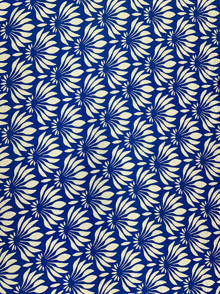 S-8026W PETALS PRINT SILK VISCOSE CHARMEUSE. ITALY