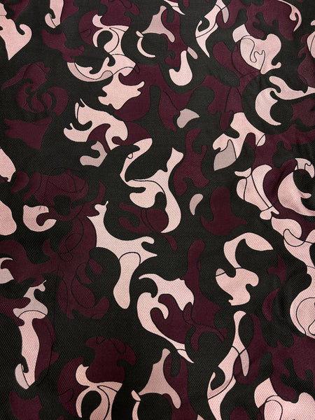 MB-9101W EXCLUSIVE DESIGNER PRINT SILK BLEND. VERSACE. ITALY