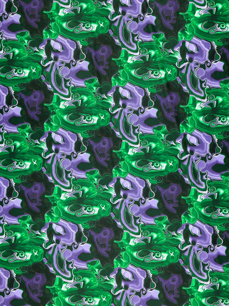 SCK-9053W-B ABSTRACT PRINT NEOPRENE PONTE KNIT. ITALY