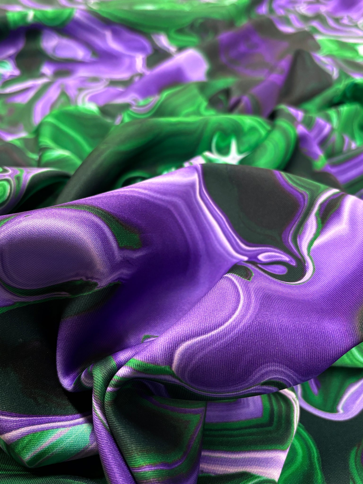 SCK-9053W-B ABSTRACT PRINT NEOPRENE PONTE KNIT. ITALY