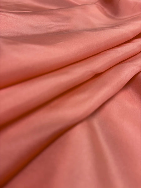 S-9107W SALMON COLOR SILK HABUTAI. FRANCE.