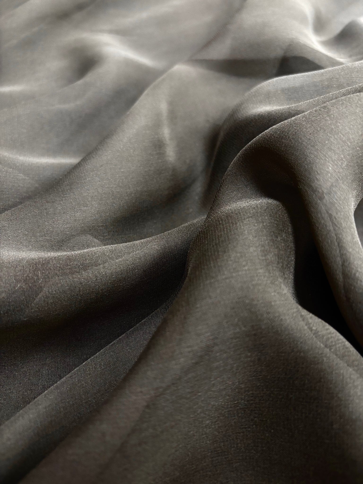 S-9115W PORTOBELLO COLOR SILK CHIFFON. FRANCE.