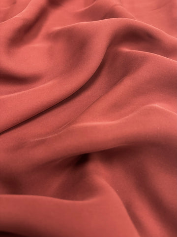 S-9110W MAHOGANY COLOR SILK DE CHINE. FRANCE.