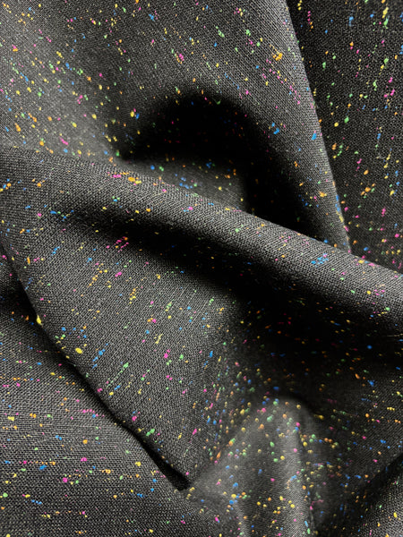 WC-9150W DESIGNER VIRGIN WOOL SILK FLAT PIN BOUCLE. ALEXANDER MCQUEEN. ITALY