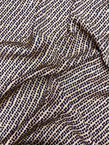 RV-9131W PETIT HONEYCOMB PRINT VISCOSE TWILL. ITALY