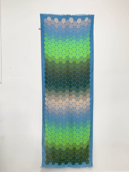 DS-1018 "PRIMAVERA" - JONATHAN SAUNDERS DIGITAL PRINT CASHMERE MODAL SCARF. MADE IN ITALY