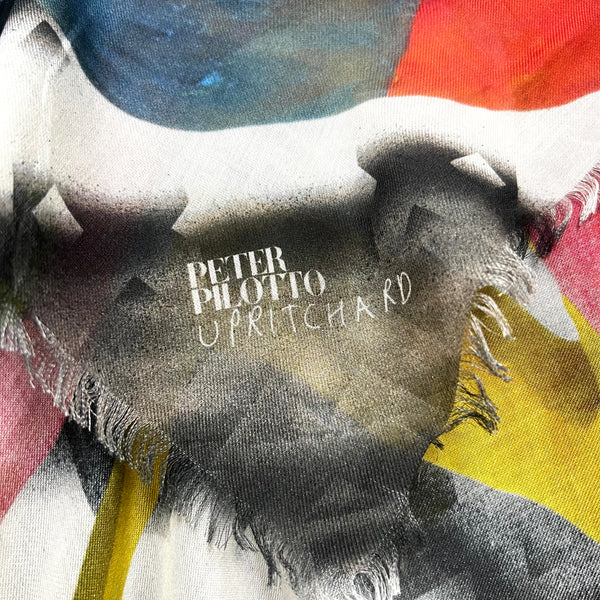 PP-5010 "THE PEOPLE" - PETER PILOTTO DIGITAL PRINT MODAL AND CASHMERE SCARF. MADE IN ITALY