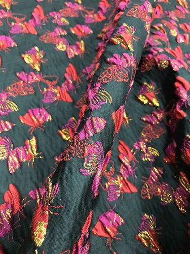 【ピ】marte Bi-Color Sheer Jacquard MidCentury Botanical No. 04 Original - RUG STAR