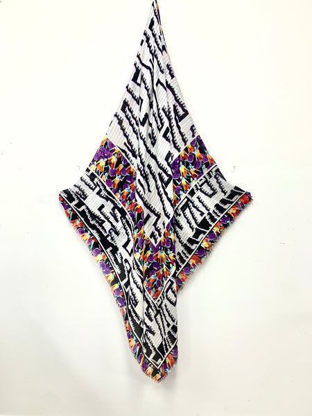 DS-2009 "MOONDANCE" - PETER PILOTTO DIGITAL PRINT CASHMERE MODAL SCARF. MADE IN ITALY