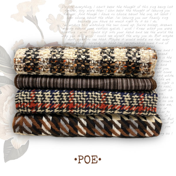 POE - Wool Mélange Scarves - Made in Italy