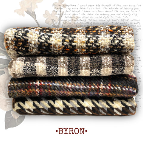 BYRON - Wool Mélange Scarves - Made in Italy