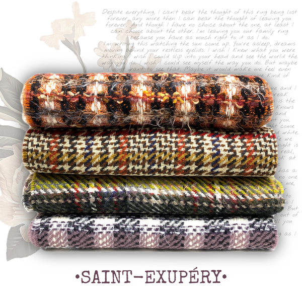 SAINT-EXUPÉRY - Wool Mélange Scarves - Made in Italy
