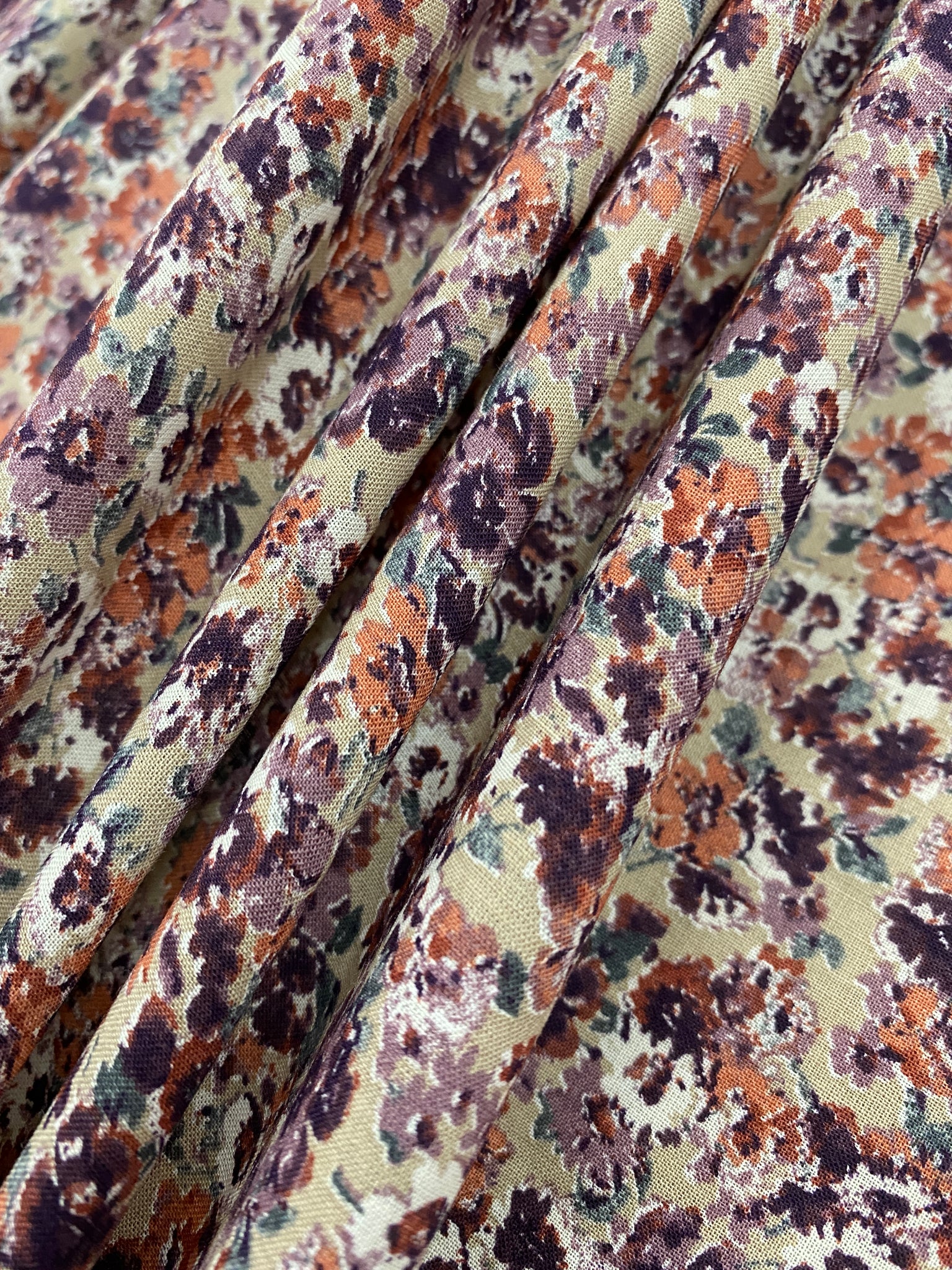 CP-7771W FLORAL PRINT COTTON LAWN. ITALY