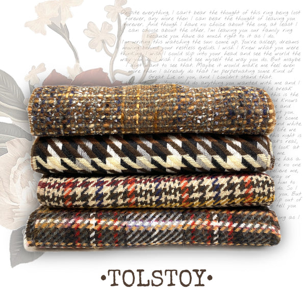 TOLSTOY - Wool Mélange Scarves - Made in Italy